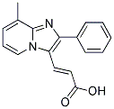 3-(8-METHYL-2-PHENYL-IMIDAZO[1,2-A]PYRIDIN-3-YL)ACRYLICACID结构式