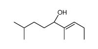 (E,5R)-4,8-dimethylnon-3-en-5-ol Structure