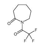 2H-Azepin-2-one, hexahydro-1-(trifluoroacetyl)- (9CI) Structure