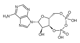 cyclic adenosine 3',5'-diphosphate Structure