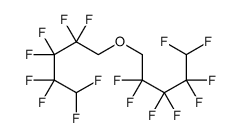 1,1,2,2,3,3,4,4-octafluoro-5-(2,2,3,3,4,4,5,5-octafluoropentoxy)pentane Structure
