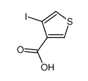 4-iodothiophene-3-carboxylic acid结构式