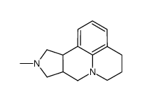 4H-Benzo[ij]pyrrolo[3,4-b]quinolizine,5,6,8,8a,9,10,11,11a-octahydro-10-methyl-,(8aR,11aS)-rel-(9CI) structure