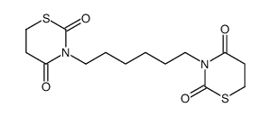 3-[6-(2,4-dioxo-1,3-thiazinan-3-yl)hexyl]-1,3-thiazinane-2,4-dione Structure