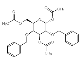 1,4,6-三邻乙酰基-2,3-邻羰基-alpha-d-吡喃甘露糖结构式
