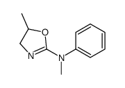 N,5-dimethyl-N-phenyl-4,5-dihydro-1,3-oxazol-2-amine Structure
