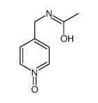 N-[(1-oxidopyridin-1-ium-4-yl)methyl]acetamide Structure