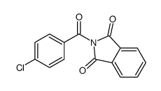 2-(4-chlorobenzoyl)isoindole-1,3-dione Structure