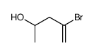 4-bromopent-4-en-2-ol Structure