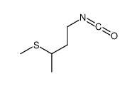 1-isocyanato-3-methylsulfanylbutane Structure