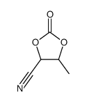 5-methyl-2-oxo-1,3-dioxolane-4-carbonitrile结构式