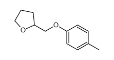 2-[(4-methylphenoxy)methyl]oxolane Structure