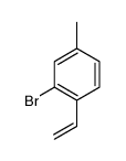 2-bromo-1-ethenyl-4-methylbenzene结构式