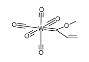 (CH2CHC(OCH3))tungsten(carbonyl)5 Structure