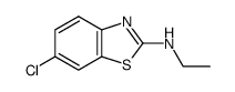 2-Benzothiazolamine,6-chloro-N-ethyl-(9CI)结构式