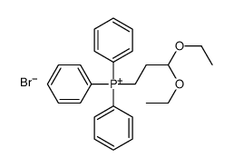 3,3-diethoxypropyl(triphenyl)phosphanium,bromide结构式