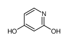 2,4-Pyridinediol Structure