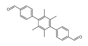 4-[4-(4-formylphenyl)-2,3,5,6-tetramethylphenyl]benzaldehyde结构式