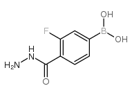 [3-fluoro-4-(hydrazinecarbonyl)phenyl]boronic acid picture