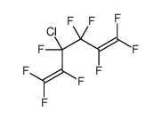 3-chloro-1,1,2,3,4,4,5,6,6-nonafluorohexa-1,5-diene结构式