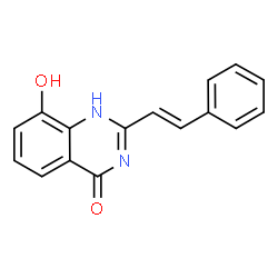 4(3H)-Quinazolinone,8-hydroxy-2-styryl- (6CI) Structure