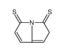 3H-Pyrrolo[1,2-a]pyrrole-3,5(2H)dithione (5CI) structure