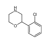 2-(2-氯苯基)吗啉结构式