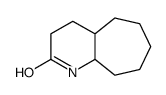 (4aS,9aR)-1,3,4,4a,5,6,7,8,9,9a-decahydrocyclohepta[b]pyridin-2-one结构式