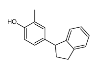 4-(2,3-dihydro-1H-inden-1-yl)-2-methylphenol Structure