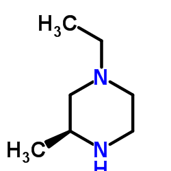 (3S)-1-Ethyl-3-methylpiperazine结构式