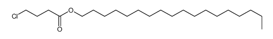 octadecyl 4-chlorobutanoate Structure
