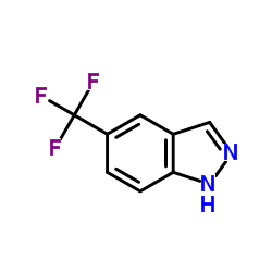 5-(Trifluoromethyl)-1H-indazole structure