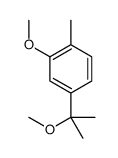 2-methoxy-4-(2-methoxypropan-2-yl)-1-methylbenzene Structure