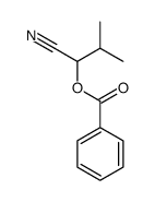 (1-cyano-2-methylpropyl) benzoate结构式