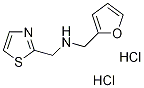 (2-Furylmethyl)(1,3-thiazol-2-ylmethyl)amine dihydrochloride Structure