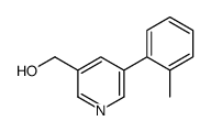 (5-O-TOLYLPYRIDIN-3-YL)METHANOL structure