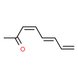 3,5,7-Octatrien-2-one, (Z,E)- (9CI)结构式