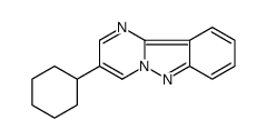 3-cyclohexylpyrimido[1,2-b]indazole Structure