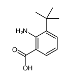 2-amino-3-tert-butylbenzoic acid Structure