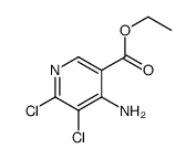 ethyl 4-amino-5,6-dichloropyridine-3-carboxylate Structure