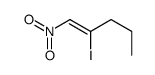 2-iodo-1-nitropent-1-ene结构式