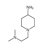 1-[2-(Dimethylamino)ethyl]-4-piperidinamine Structure