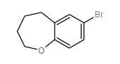 7-BROMO-3,4-DIHYDRO-2H-BENZO[B]OXEPINE结构式