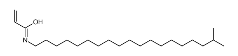 N-(18-methylnonadecyl)prop-2-enamide结构式