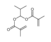 [2-methyl-1-(2-methylprop-2-enoyloxy)propyl] 2-methylprop-2-enoate Structure