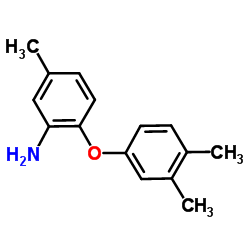 2-(3,4-Dimethylphenoxy)-5-methylaniline Structure