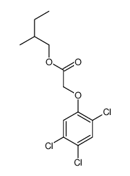 2-methylbutyl 2-(2,4,5-trichlorophenoxy)acetate结构式
