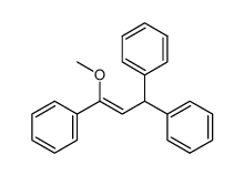 (Z)-1-methoxy-1,3,3-triphenylpropene Structure