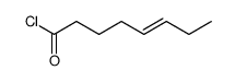 oct-5t-enoyl chloride Structure
