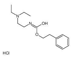 diethyl-[2-(phenethyloxycarbonylamino)ethyl]azanium chloride Structure